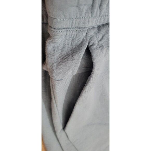 Nike Fleece Shorts Size Large Men's Blue Shorts 8' in Inseam Nike Swoosh Logo - Picture 5 of 12